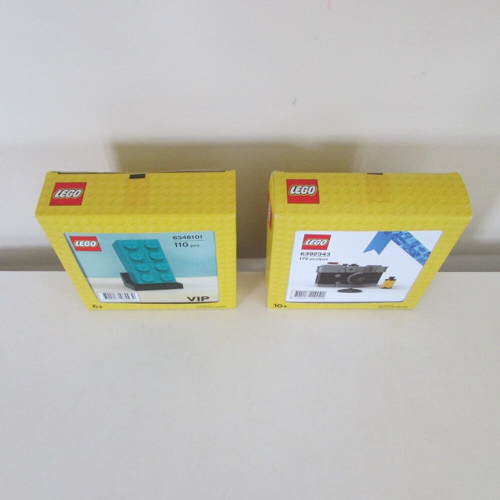 NEW Lego Teal Brick & Vintage Camera Sets 6346101 & 6392343 - Picture 6 of 7